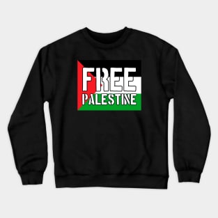 Free Palestine Crewneck Sweatshirt